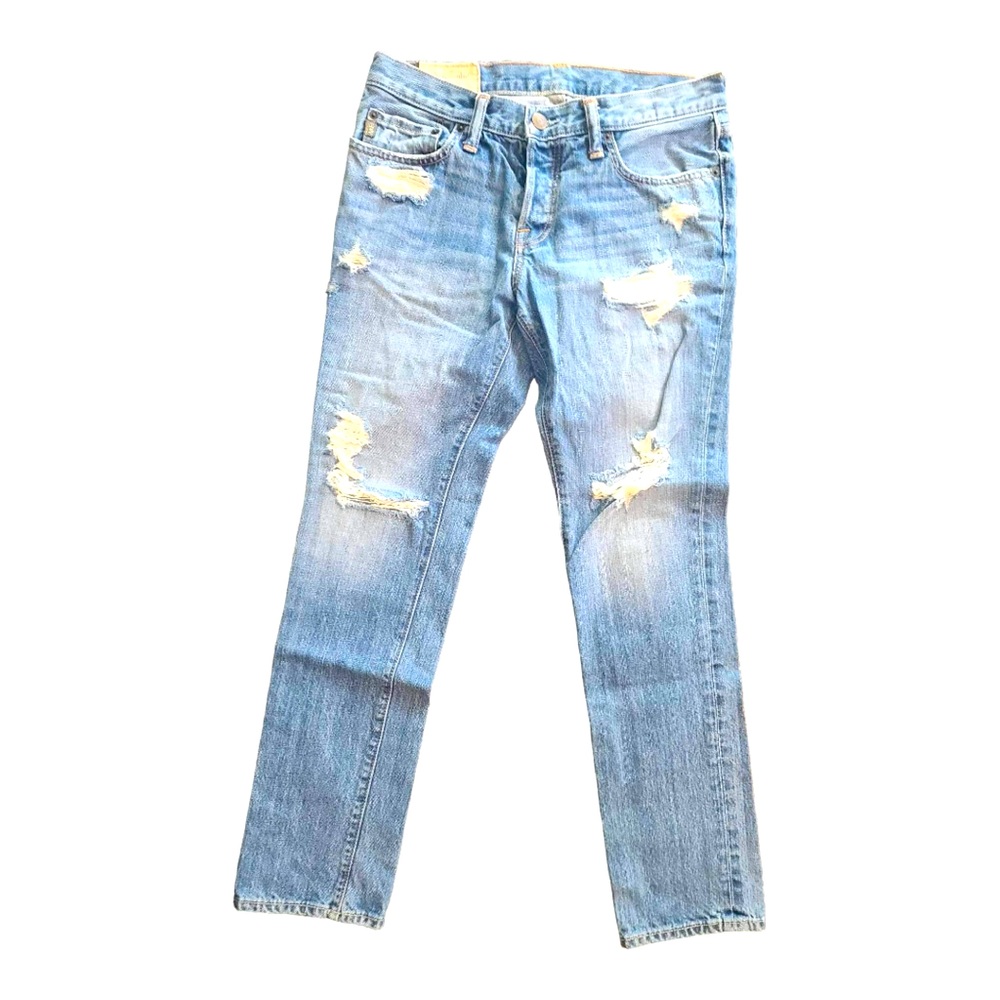 Abercrombie Size 31 30 Distressed Denim Blue Jeans